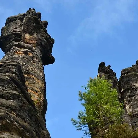 Nyaraló Haus Am Baerenstein Struppen